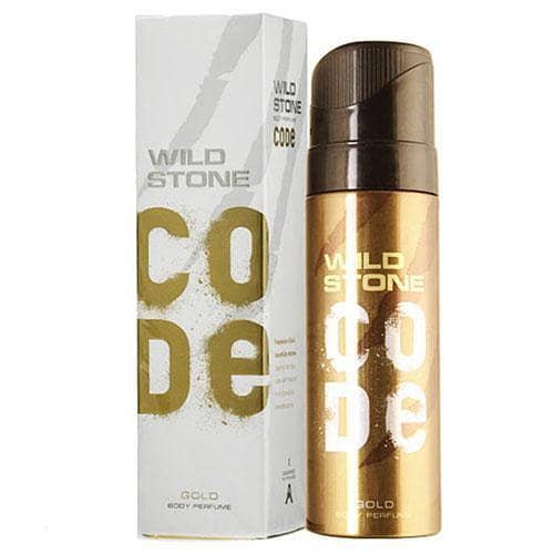 Wild Stone Code Gold Perfume Body Spray for Men - 120ml