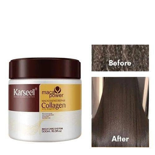 Kar-seell Collagen Hair Mask 500ml for Dry and Damaged Hair Treatment