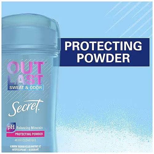 Outlast Secret Antiperspirant Deodorant Clear Gel 73g - 48 Hours Protection in Pakistan