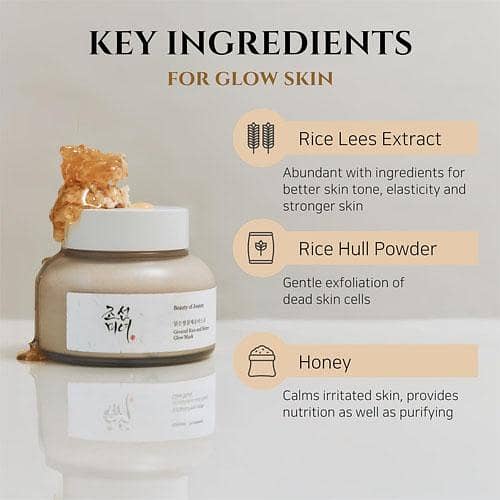 Beauty of Joseon Ground Rice and Honey Glow Mask for Radiant Skin in Pakistan