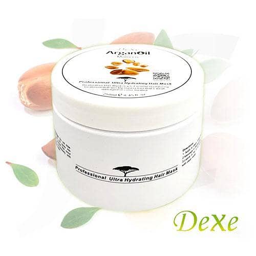 Dexe Argan Oil Morocco Keratin Hair Mask for Repairing Damaged Scalp Treatment - 250ml