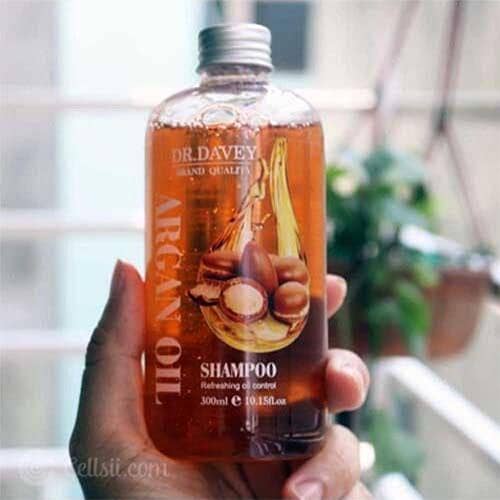 Dr-Davey Argan Oil Shampoo 300ml for Refreshing Oil Control in Pakistan