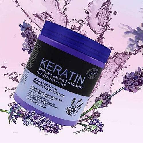 Lavender Hair Care Balance Hair Mask & Treatment for Healthy Scalp by Keratin 1000ml