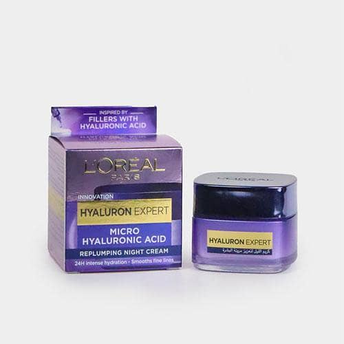 Hyaluron Expert Micro Hyaluronic Acid Replumping Night Cream 50ml in pakistan