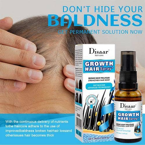Disaar Hair Growth Spray 30ml for Promoting Hair Growth in Pakistan