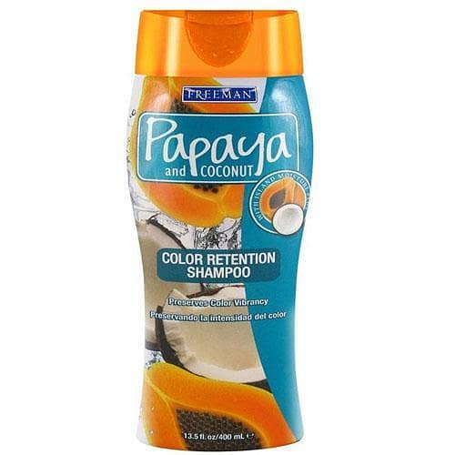 Freeman 400ml Papaya and Coconut Color Retention Shampoo - Original Version Available in Pakistan