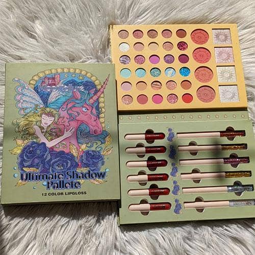 Mocallure Eye Makeup Set: 6 Eyeshadows, Blush, Highlighter, 6 Eyeliners, and Lip Gloss in Pakistan