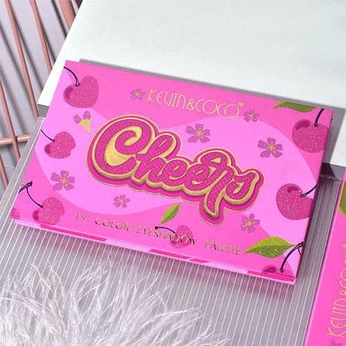 Kevin & Coco 19-Color Cherrylicious Glam Makeup Palette Available in Pakistan