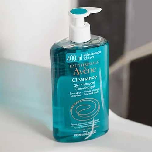 Avène Cleanance Cleansing Gel for Oily and Blemish-Prone Skin - 400ml