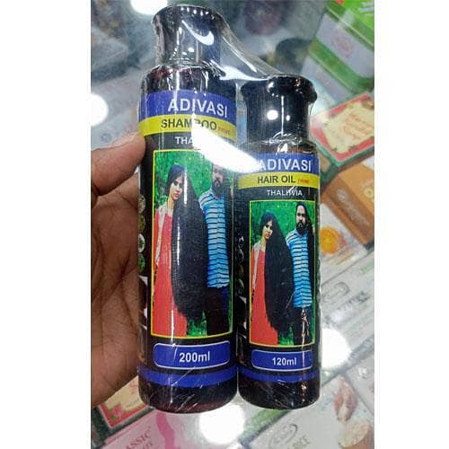 Adivasi Thalhvia Shampoo 200ml and Hair Oil 120ml in Pakistan