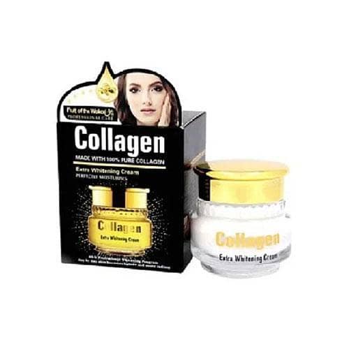 Wokali Collagen Whitening Cream 55ml - Moisturizes and Brightens Skin