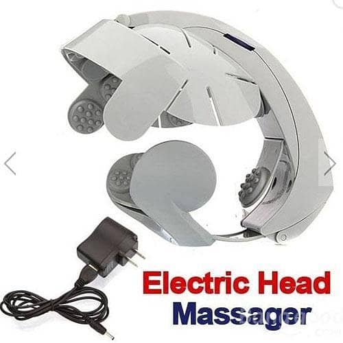 Electric Scalp Massager Helmet for Brain Relaxation and Vibration Therapy in Pakistan