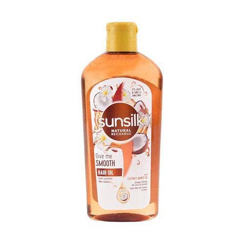 Sun-Silk Give Me Smooth Hair Oil with Coconut Monoi Oil, 250ml