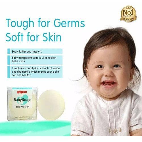 Pige-on Transparent Baby Soap Hypoallerge-nic in pakistan