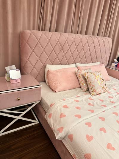 Pink bedroom set for girls