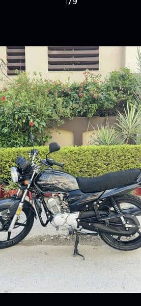 yb 125z dx  all ok no any fault total genune bike 15000 used