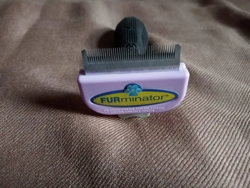Furminator Cat and Dog Grooming Hair Comb — photo 7