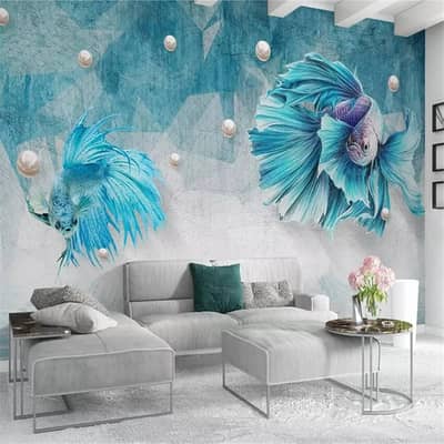 all 3D Wallpapers - Wall pictures - Wallpaper/wall stickers,customised