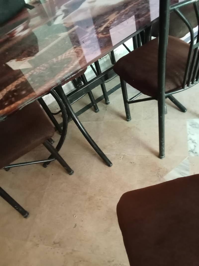 dining table & 6 chairs 2