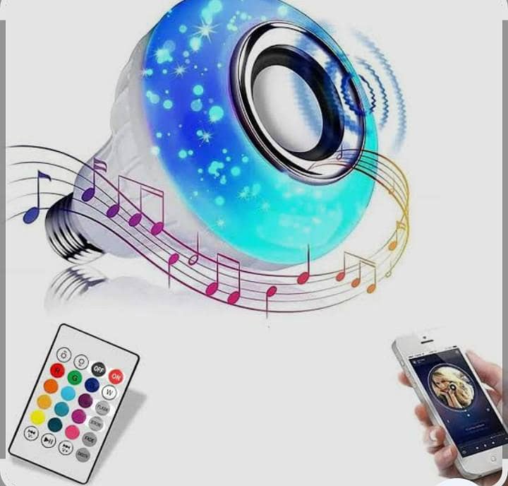 LED bulb with Bluetooth speaker 1