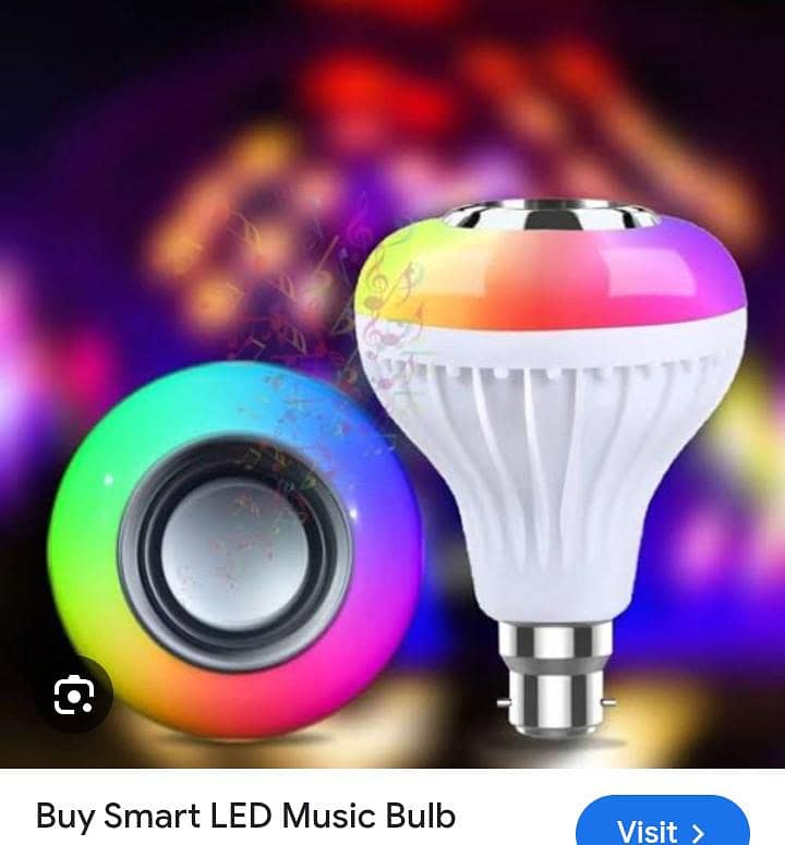 LED bulb with Bluetooth speaker 2