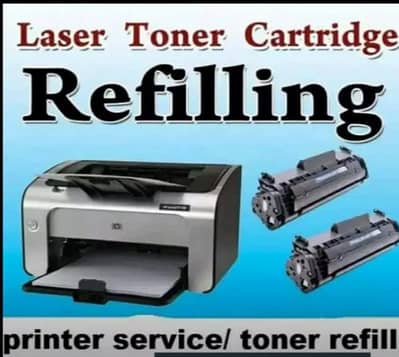 HP printers & Ricoh or xerox photocopiers repair and toner refilling