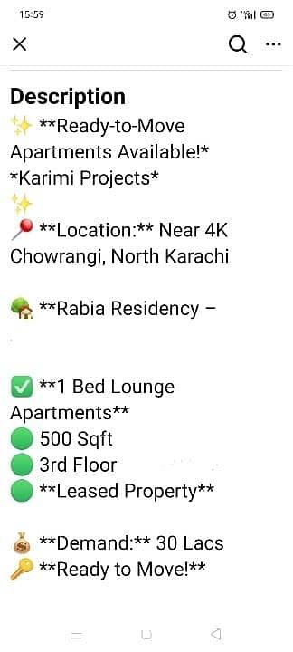 flat for sale