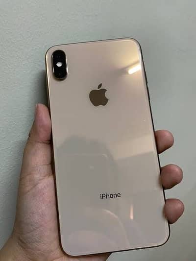 Iphone xsmax 64 gb pta rose gold