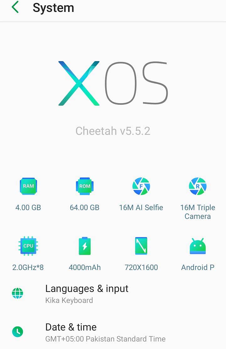Infinix S5 6