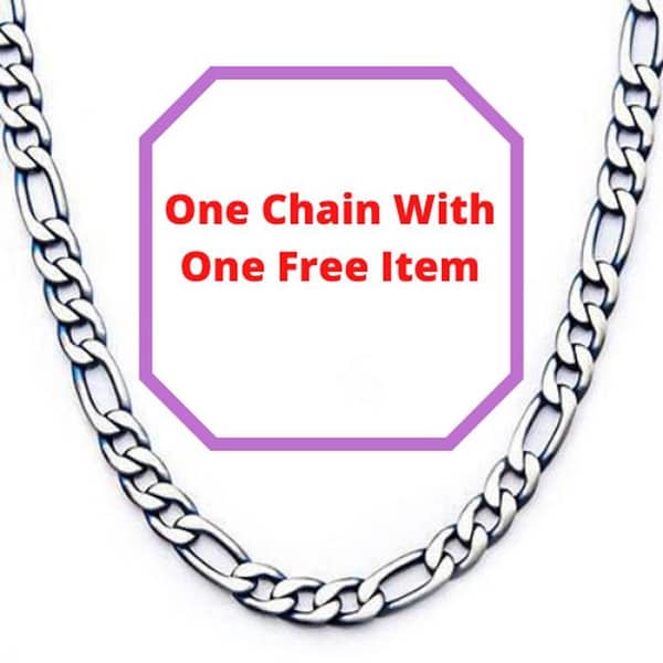 Figaro Link Chain For Men/Women
