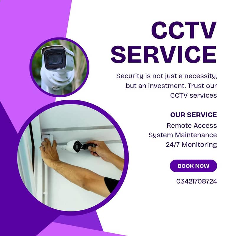 CCTV Camera installation & maintinance 4