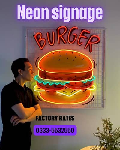 Neon Lights/Neon Sign/light sign/Acrylic sign/3d signboard