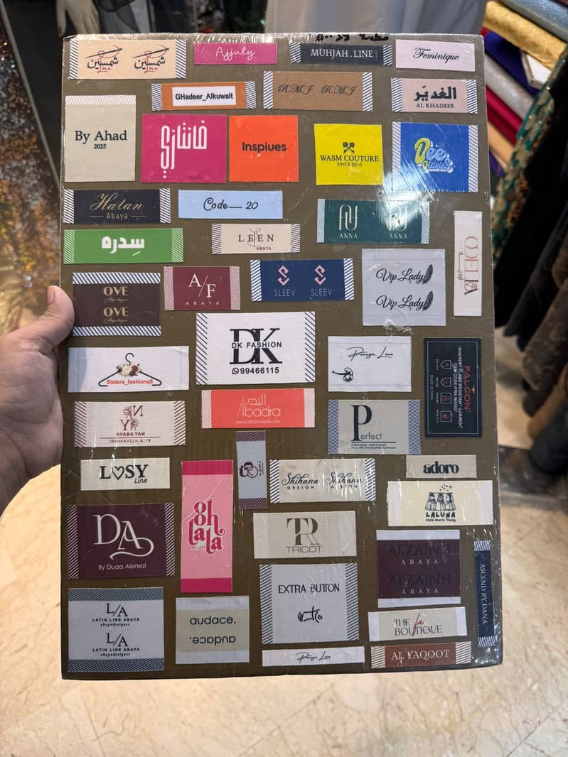 Custom Woven Clothing Labels, H Tag, PP & Zipper Bags, Courier Flyers ...