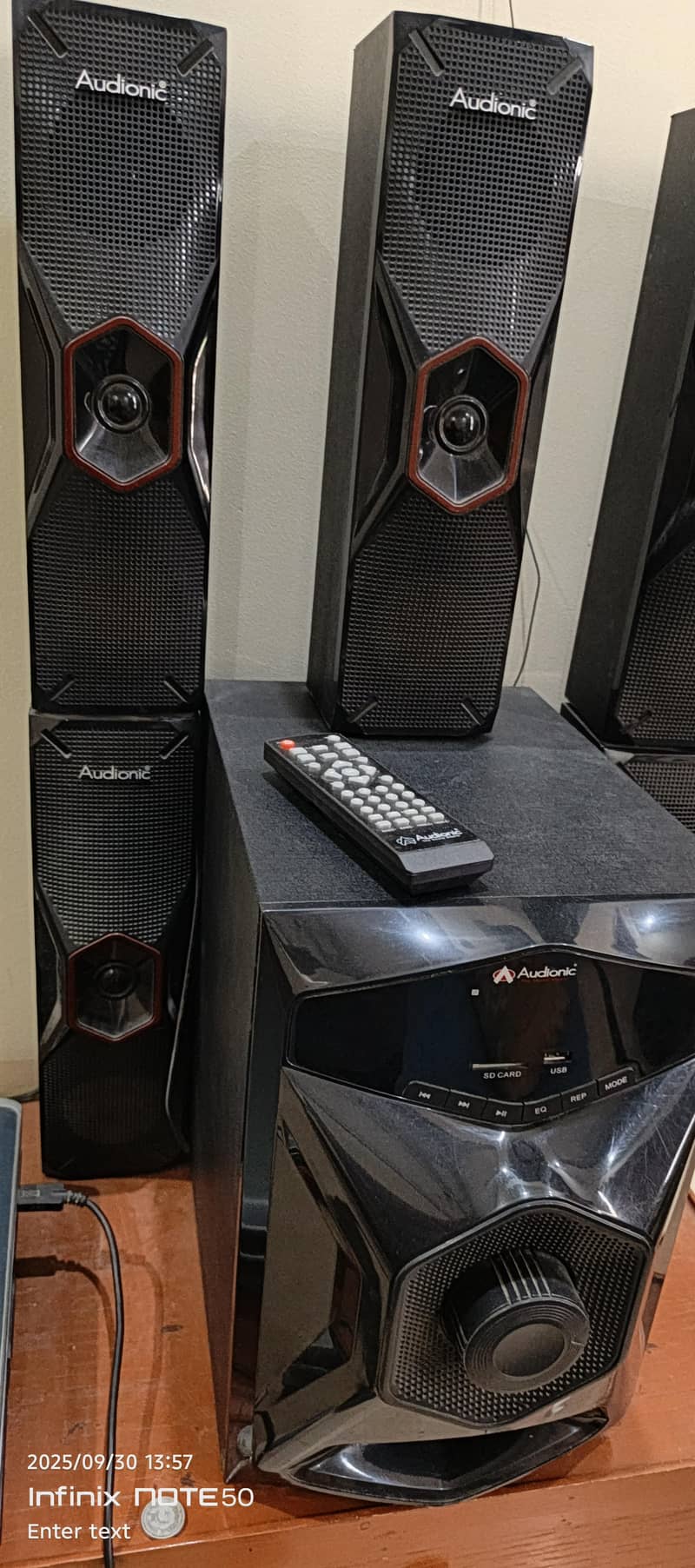 I WANT TO SALE AUDIONIC PACE 8 HOME THEATER SYSTEM - Speakers - 1106885509