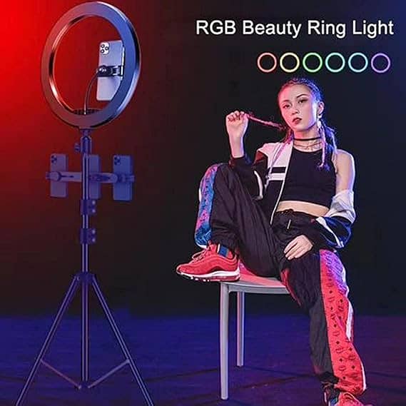 Multifunctional Ring Light for Tiktokers 4