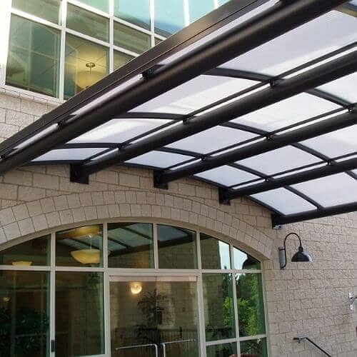 Poly carbonated sheets work 0