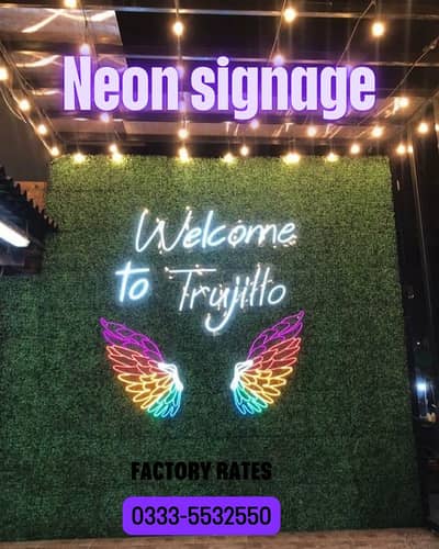 Neon Lights/Neon Sign/light sign/Acrylic sign/3d sign board