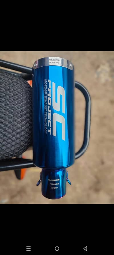 SC project AcraCarbon fiber Exhaust Bike,Car  sound mufflerExhaust
