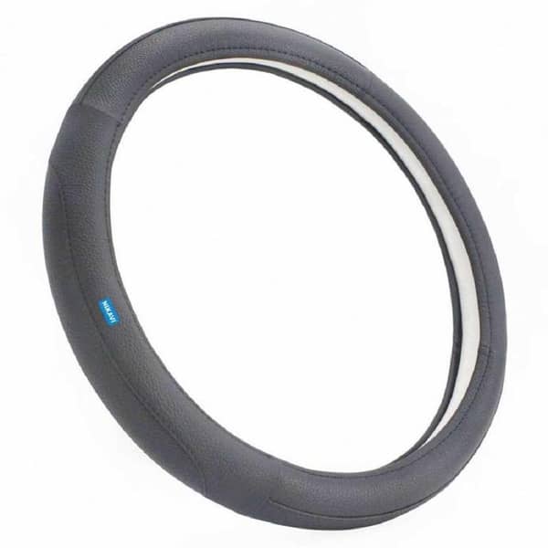 Honda City Leatherite Steering Wheel Cover (2009-2019) - Grey