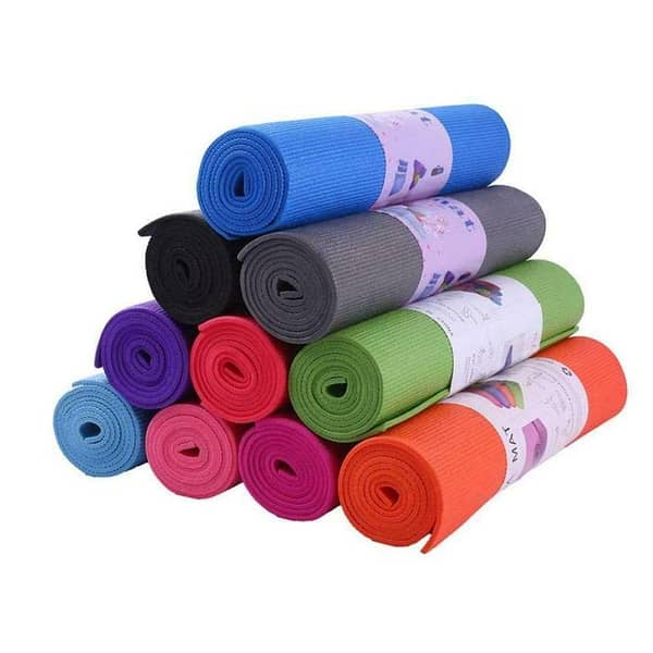 Non-Slip 6mm Foam Yoga Mat for Fitness and Pilates