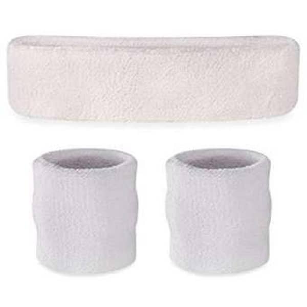Pack of 3 High Quality Sweat Band for Arms and Head