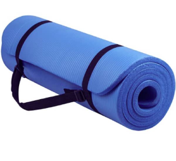 10mm Extra Thick High Density Anti-Tear Yoga Mat with Carrying Strap