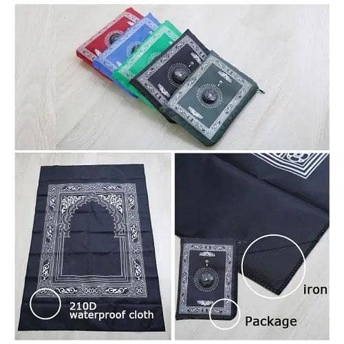 Foldable Pocket Janamaz Prayer Mat for Travel in Pakistan