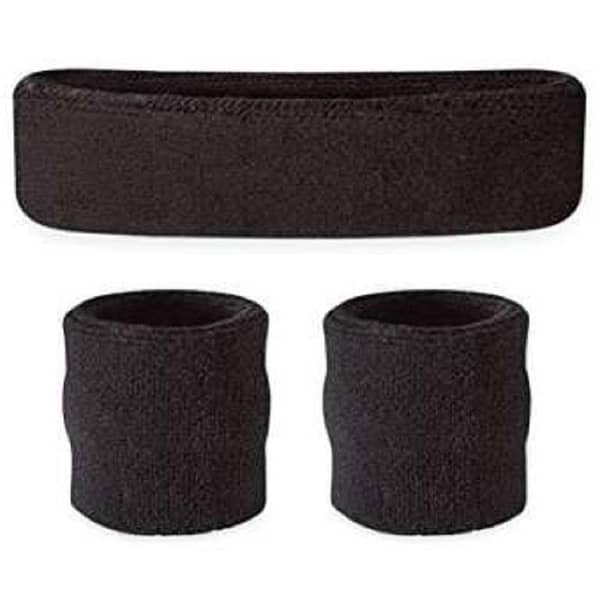 Pack of 3 High Quality Sweat Band for Arms and Head
