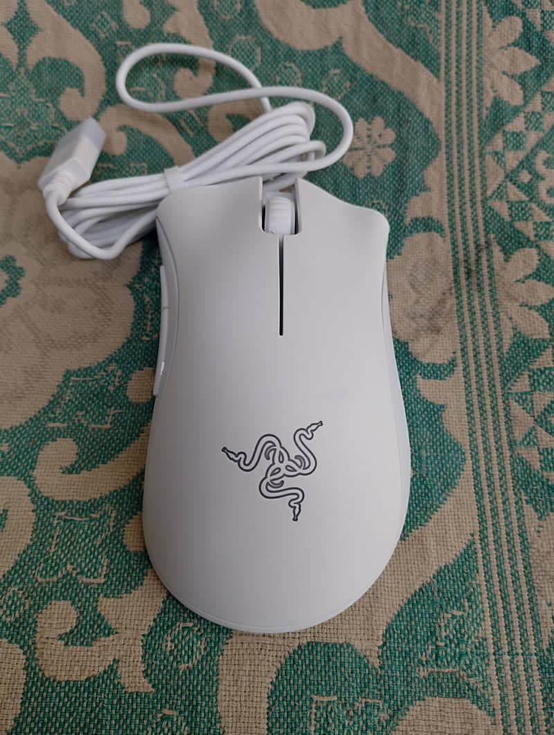 Razer DeathAdder Essential White Edition Gaming Mouse - Computer ...
