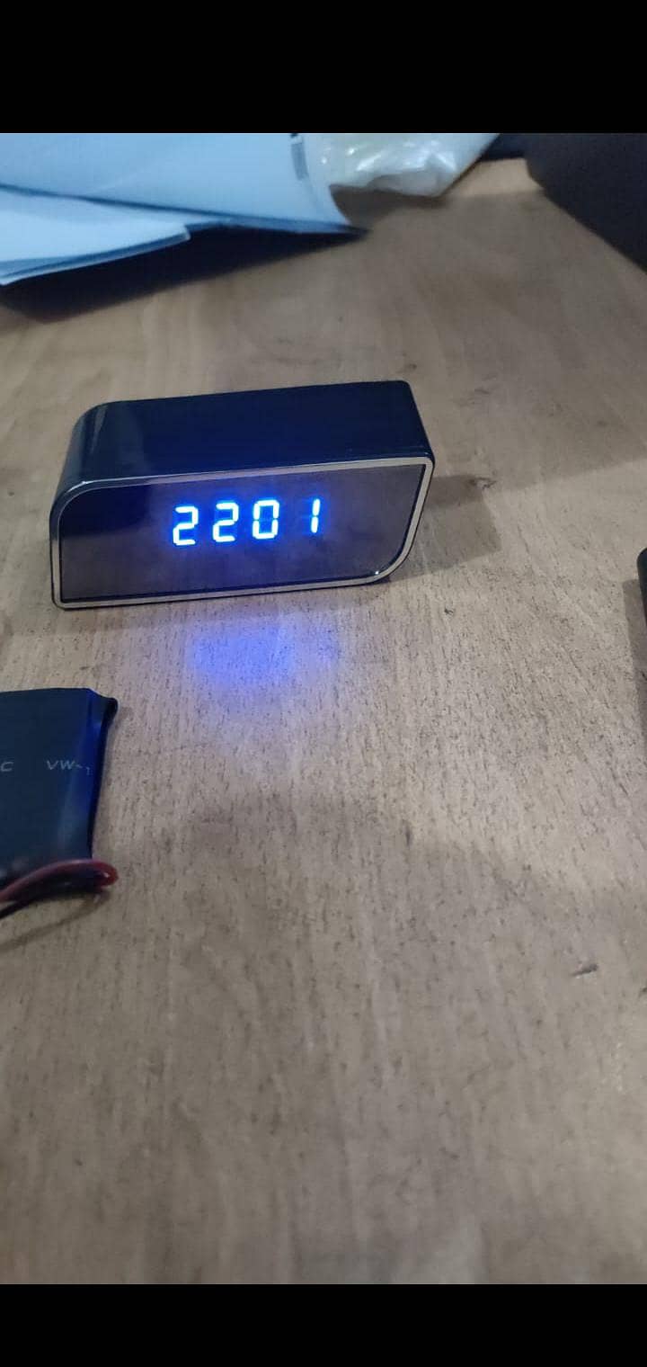 Hidden Wall Clock Digital Wall Clock Table Clock Camera 8