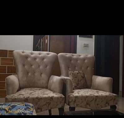 set of two chairs