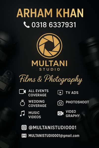 Professional Photography & Videography