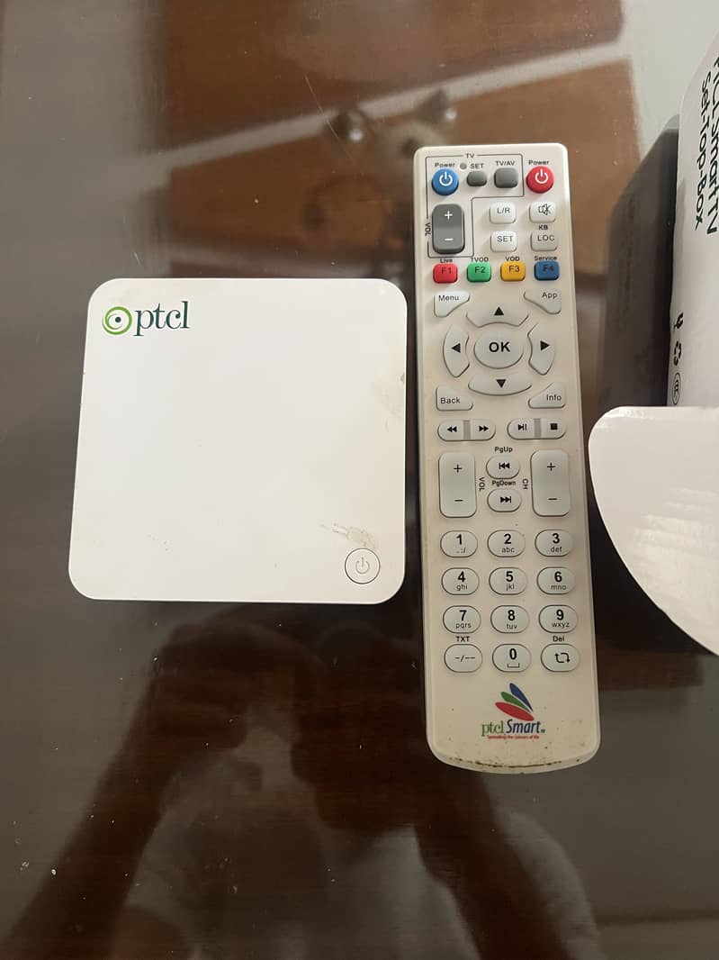 PTCL Smart TV Box with Remote Accessories Android Boxes