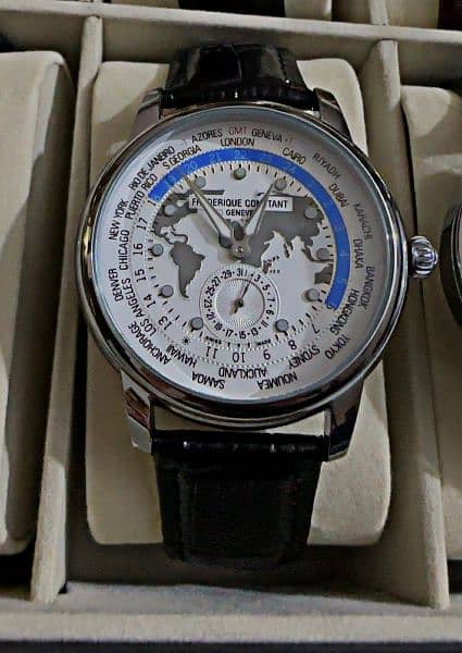 Frederique Constant Worldtimer Watch 0